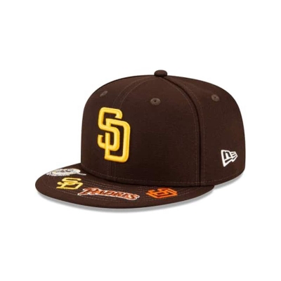 Sapca New Era San Diego Padres MLB Visor Hit 59FIFTY Fitted - Maro